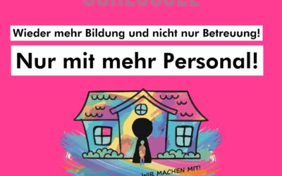 Chance nutzen – Personalschlüssel erhöhen